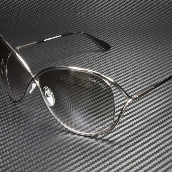 Tom Ford Women's Gunmetal Smoke Sunglasses